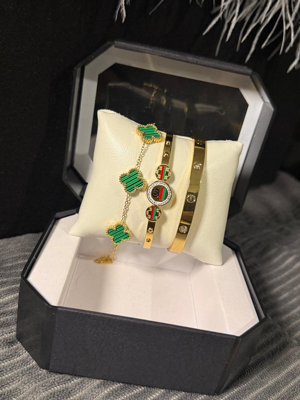 Stunning set of Bracelets